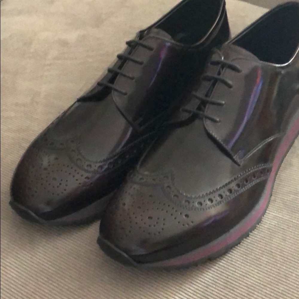 Prada Wingtip Sneakers
